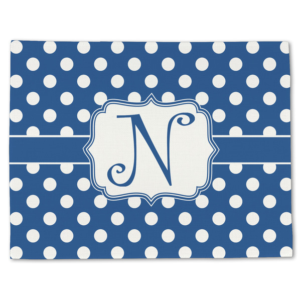 Polka Dots Linen Placemat - Front