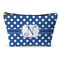 Polka Dots Structured Accessory Purse (Front)