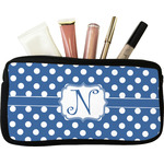 Polka Dots Makeup / Cosmetic Bag (Personalized)