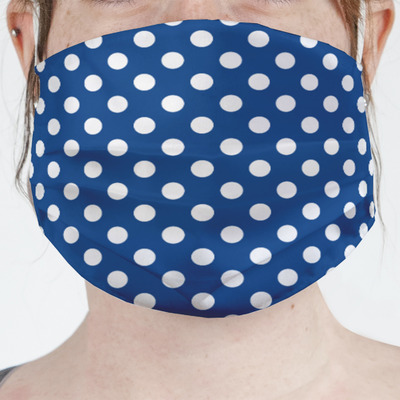 Polka Dots Face Mask Cover (Personalized)