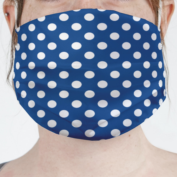Custom Polka Dots Face Mask Cover