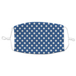 Polka Dots Adult Cloth Face Mask - XLarge
