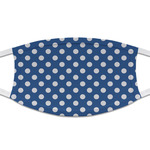 Polka Dots Cloth Face Mask (T-Shirt Fabric)