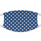 Polka Dots Cloth Face Mask (T-Shirt Fabric)