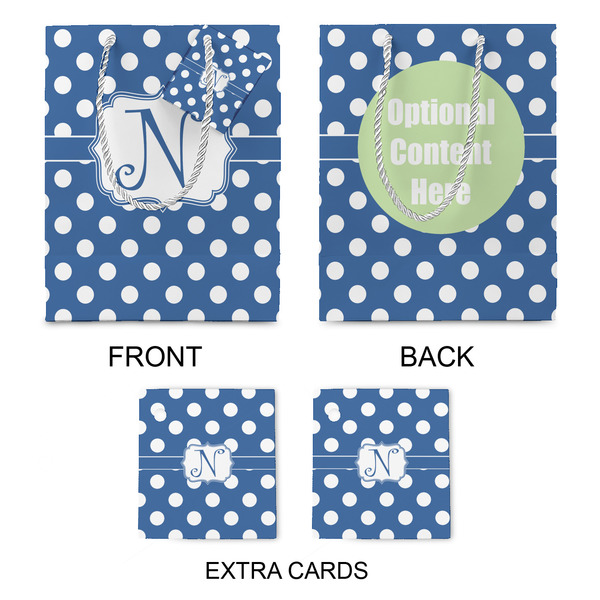 Polka Dots Medium Gift Bag - Approval