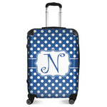 Polka Dots Suitcase - 24" Medium - Checked (Personalized)