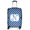 Polka Dots Suitcase - 24" Medium - Checked (Personalized)