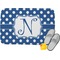 Polka Dots Memory Foam Bath Mat (Personalized)