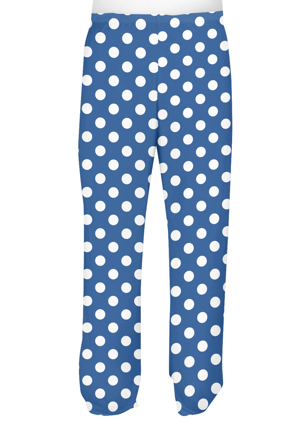 Polka Dots Mens Pajama Pants - S (Personalized) - YouCustomizeIt
