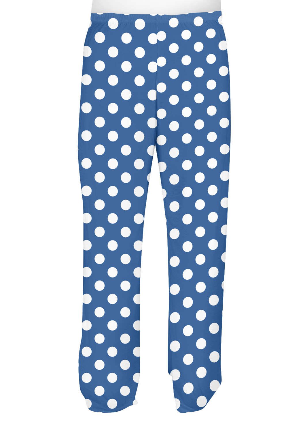Polka Dots Mens Pajama Pants S (Personalized) YouCustomizeIt