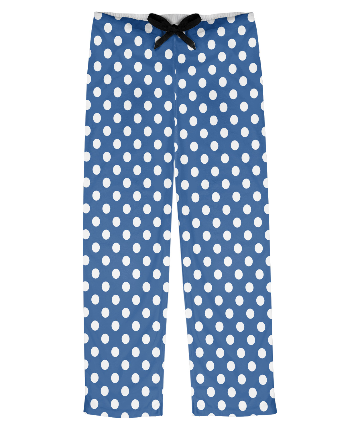 Custom Polka Dots Mens Pajama Pants - M | YouCustomizeIt