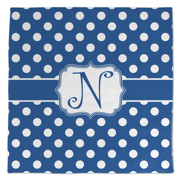 Custom Polka Dots Microfiber Dish Towel (Personalized)