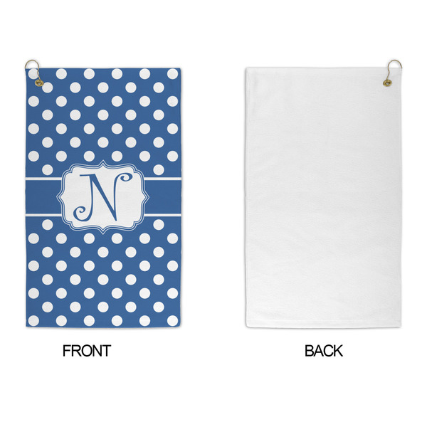 Polka Dots Microfiber Golf Towels - APPROVAL