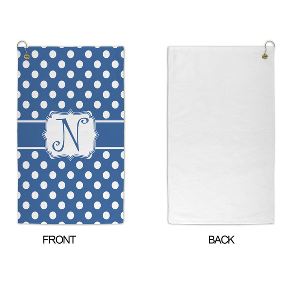 Polka Dots Microfiber Golf Towels - APPROVAL