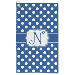 Polka Dots Microfiber Golf Towel (Personalized)