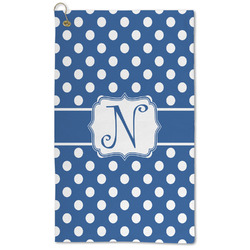 Polka Dots Microfiber Golf Towel (Personalized)