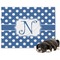 Polka Dots Dog Blanket - Large (Personalized)
