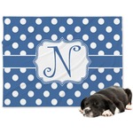 Polka Dots Dog Blanket (Personalized)
