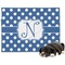 Polka Dots Dog Blanket - Regular (Personalized)