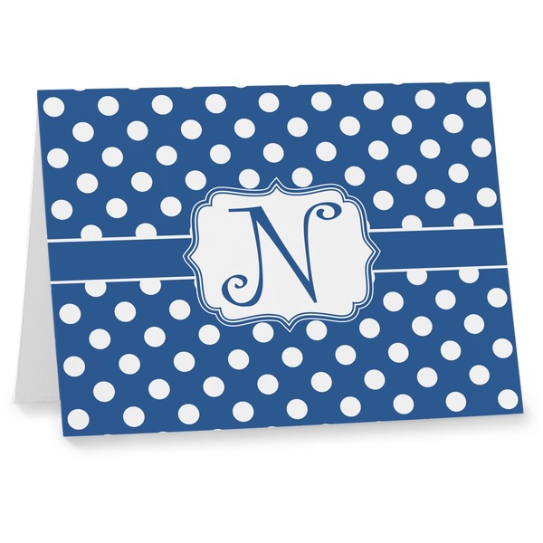 Custom Polka Dots Note cards (Personalized)