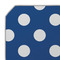 Polka Dots Octagon Placemat - Single front (DETAIL)
