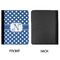 Polka Dots Padfolio Clipboards - Large - APPROVAL