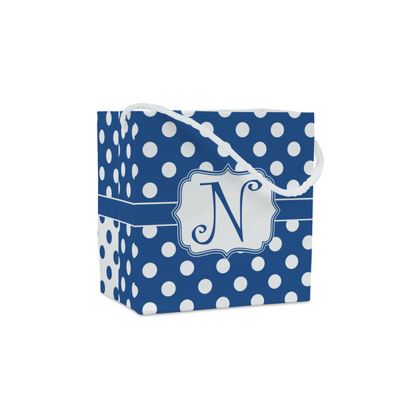 Custom Polka Dots Party Favor Gift Bags - Gloss (Personalized)