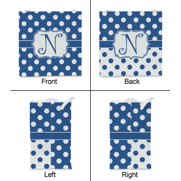 Polka Dots Party Favor Gift Bag - Matte - Approval