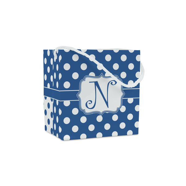 Custom Polka Dots Party Favor Gift Bags - Matte (Personalized)
