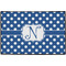 Polka Dots Personalized Door Mat - 36x24 (APPROVAL)