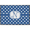 Polka Dots Door Mat - 36"x24" (Personalized)