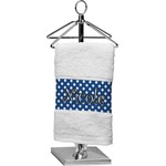 Polka Dots Cotton Finger Tip Towel (Personalized)