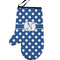 Polka Dots Personalized Oven Mitt - Left