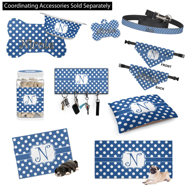 Polka Dots Customized Pet Accessories