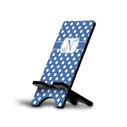 Polka Dots Cell Phone Stand (Small) (Personalized)