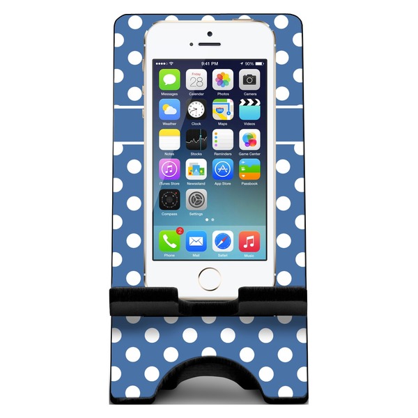 Polka Dots Phone Stand w/ Phone