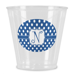 Polka Dots Plastic Shot Glass (Personalized)