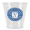 Polka Dots Plastic Shot Glass (Personalized)
