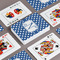 Polka Dots Playing Cards - Front & Back View
