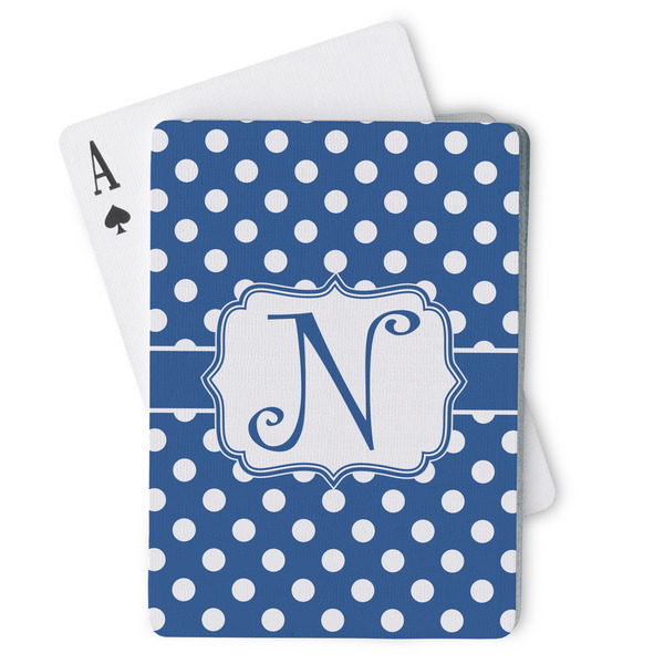 Custom Polka Dots Playing Cards (Personalized)