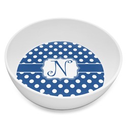 Polka Dots Melamine Bowl - 8 oz (Personalized)