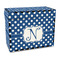 Polka Dots Wood Recipe Box - Full Color Print (Personalized)