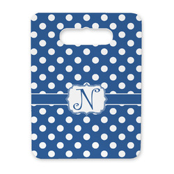 Polka Dots Rectangular Trivet with Handle (Personalized)