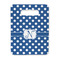 Polka Dots Rectangle Trivet with Handle - FRONT