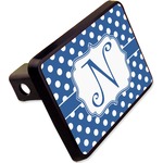 Polka Dots Rectangular Trailer Hitch Cover - 2" (Personalized)