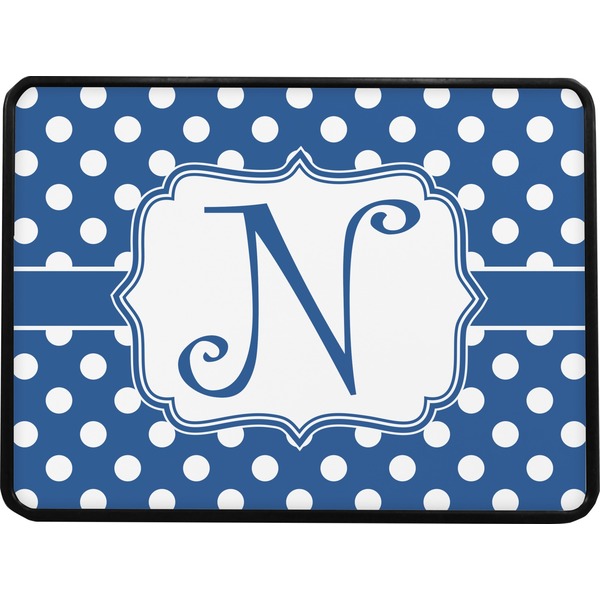 Polka Dots Rectangular Car Hitch Cover w/ FRP Insert (Select Size)