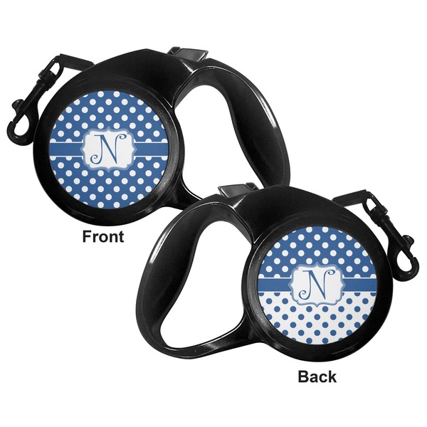 Polka Dots Retractable Dog Leash - Small - Apvl