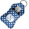 Polka Dots Sanitizer Holder Keychain - Small in Case