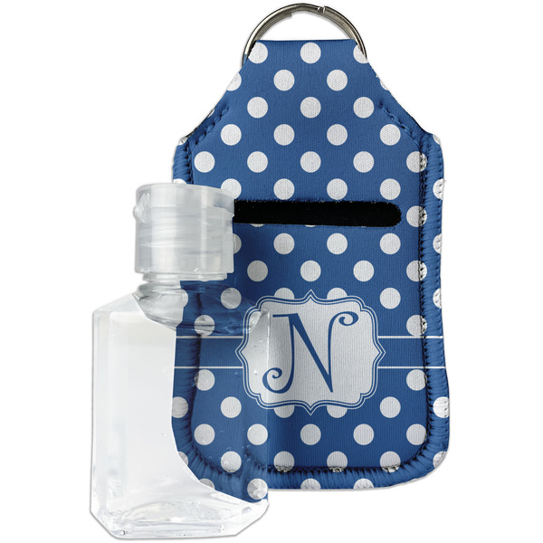 Custom Polka Dots Hand Sanitizer & Keychain Holder (Personalized)