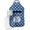 Polka Dots Sanitizer Holder Keychain - Small with Case